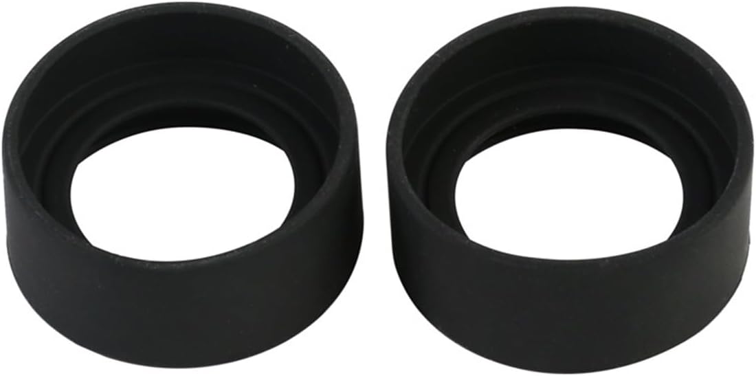 Accesorios de microscopio digital de mano, 4 unidadesjuego de protectores de goma para oculares de 1.339 in de diámetro para prismáticos