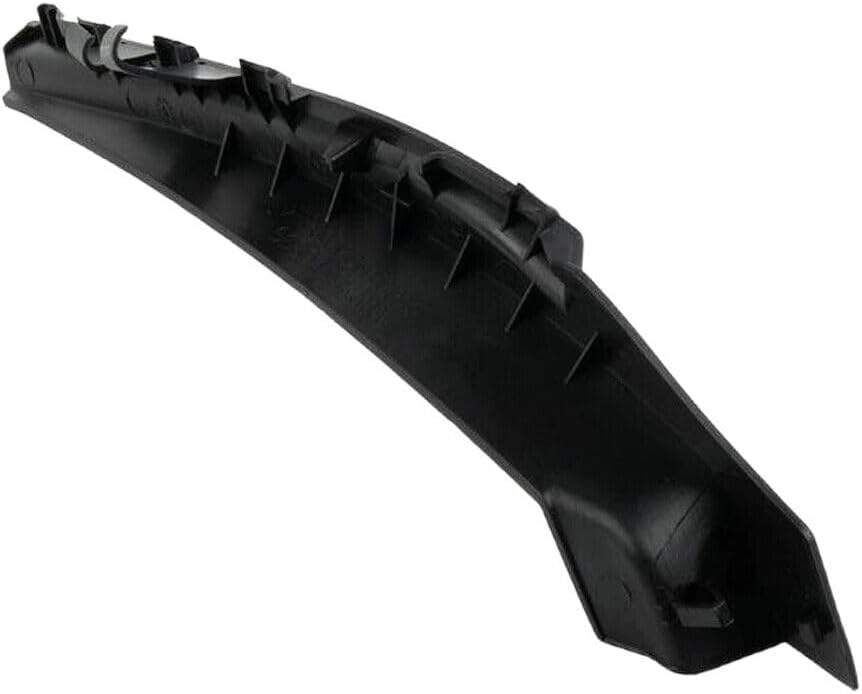 1 par de cubierta de extensión del limpiaparabrisas delantero del coche para Nissan Sentra 2013 2014 2015 2016 2017 2018 2019 negro