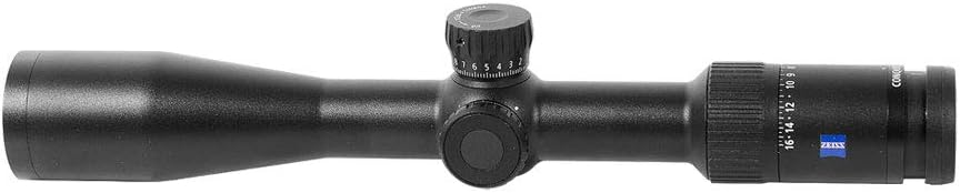 ZEISS Conquest V4 – Alcance de rifle 4-16×44 con retícula ZBR-2 (# 92) – Torreta de elevación externa – Tope balístico – Paralaje ajustable – 0.25