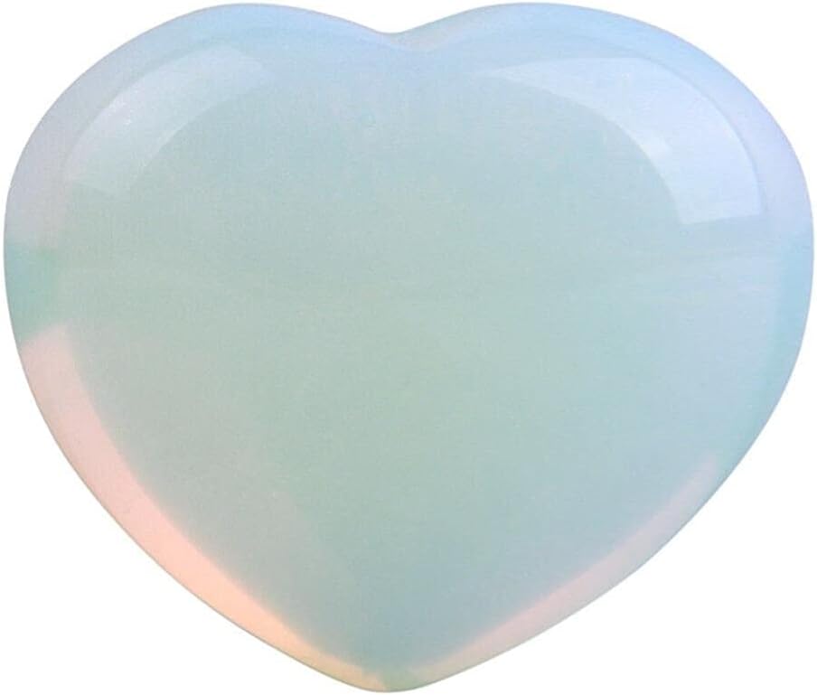 ALOEU para piedra de corazón de cristal natural bergkristal Piedras Spiritual Engel cristais decoracion hogar moderno (Color  arenisca dorada,
