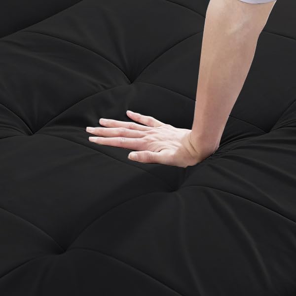 Sofá cama convertible moderno, sofá cama convertible capitoné tapizado para sala de estar, sofá cama cómodo de 2 plazas, sofá cama de 2 plazas,