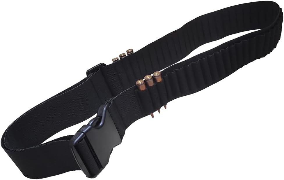 Correa de hombro de caza 50 Rifle redondo Bullet Belt