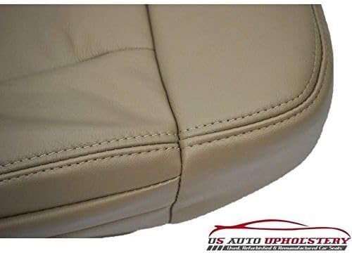 XTREME COVERS Funda de asiento de cuero para parte inferior del conductor 04 compatible con Ford F150 Lariat SuperCrew