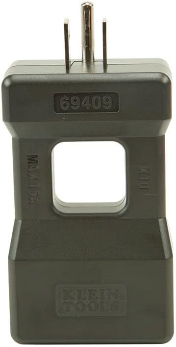 Klein Tools CL445 Medidor de abrazadera HVAC, TRMS de rango automático, NCVT, mide voltaje, corriente, temperatura, micro amperios, InRush y más
