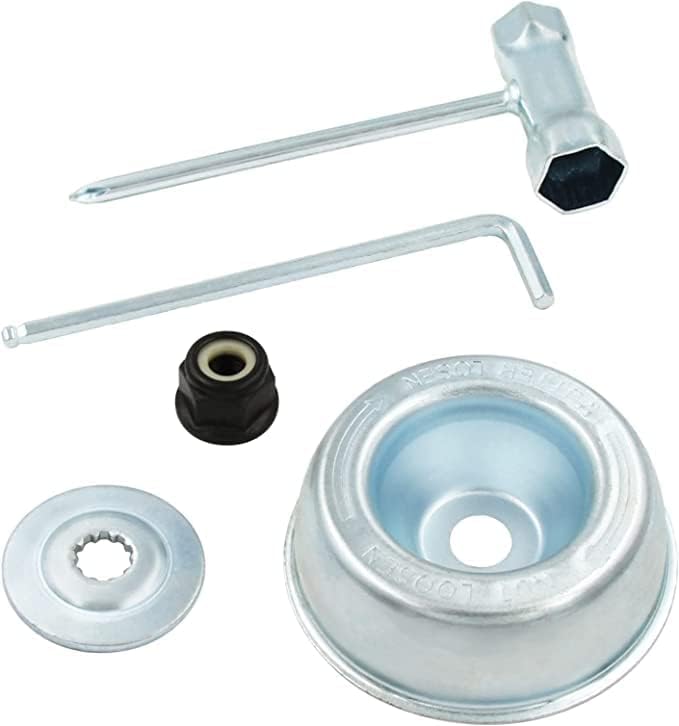 Kit de mantenimiento de accesorios de adaptador de cuchilla de repuesto para desbrozadora Stihl FS55 FS55R FS56 FS110 FS120 FS130 FS130R FS240 FS250