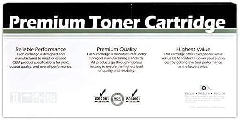 Cartucho de tóner compatible con Ricoh 888605 CTG, amarillo, rendimiento de 17 K