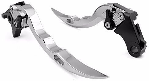 Palancas de embrague freno de hoja para Kawasaki VULCANS 650cc 2015-2016 VERSYS 1000 2015-2016 VERSYS (650cc) 2015-2016 Plata