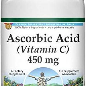 TerraVita Ácido ascórbico (Vitamina C) – 450 mg (100 Cápsulas, ZIN 512621) – Paquete de 2 TerraVita Ácido ascórbico (Vitamina C) – 450 mg (100 Cápsulas, ZIN 512621) – Paquete de 2