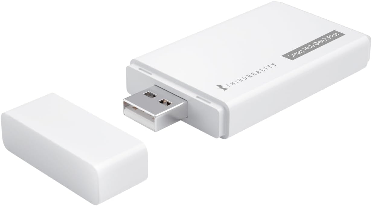 THIRDREALITY Smart Hub Gen2 Plus, estándar ZigBee 3.0, puerta de enlace para el hogar inteligente, tamaño mini, WiFi de 2.4 GHz, compatible con
