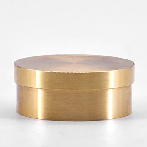 Caja Boston de cobre Versión de medio dólar para monedas Trucos de magia de cerca Magia Apareciendo Vanish Coin Magic Ilusion Gimmick Props