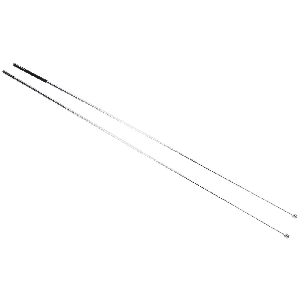 Herramienta de recogida magnética telescópica, barra magnética de 1 a 2 libras, recuperación magnética duradera con clip de bolsillo, para encontrar