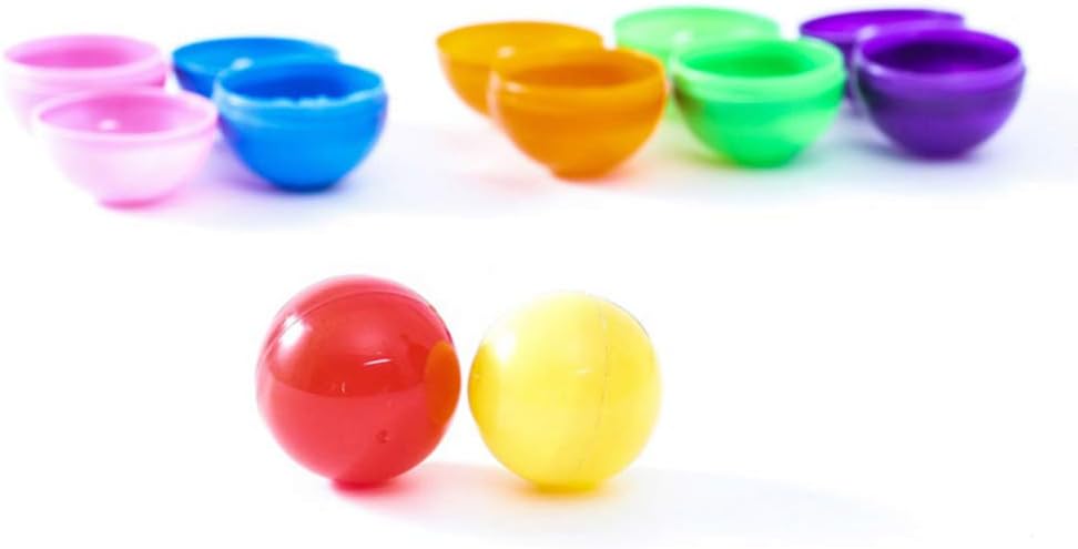 Vaguelly 100 bolas de pingpong de colores, bolas de bingo, bolas numeradas para decoración del hogar, juguetes para niños, bola de caramelo en