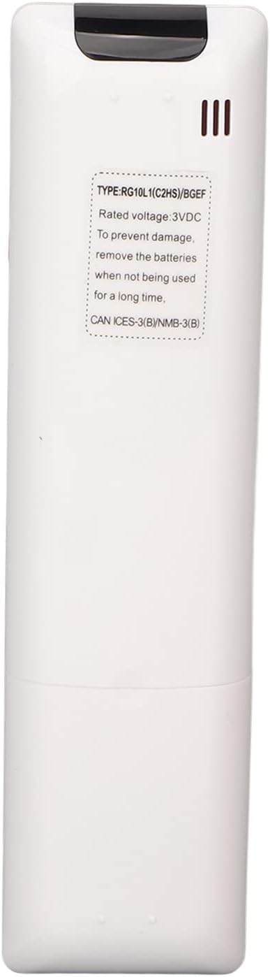 RG10L1 C2HS BGEF Control remoto de aire acondicionado, reemplazo universal del control remoto de CA para la serie Midea