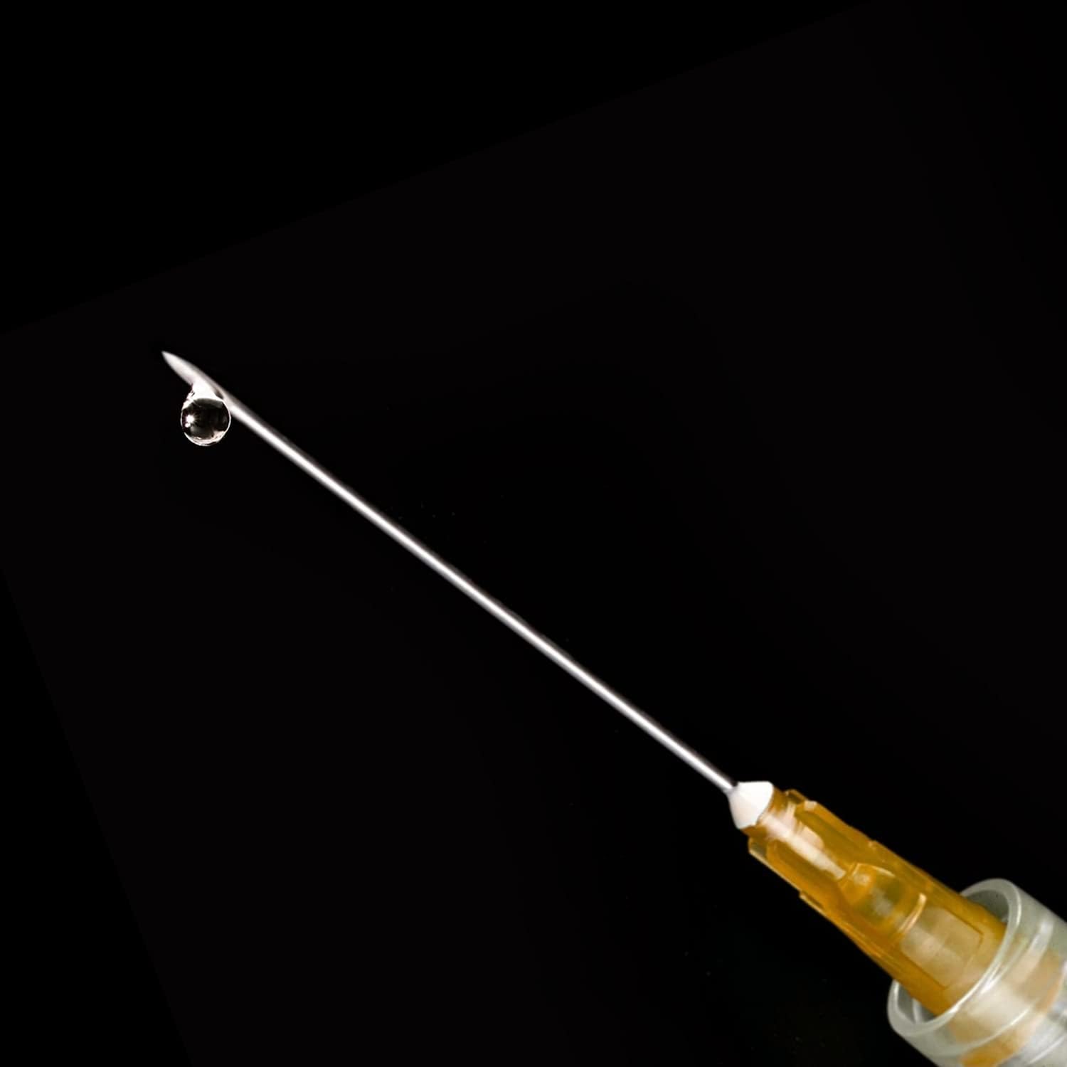 Paquete de 50 jeringas dispensadoras de plástico de 0.1 onzas fluidas y 25 Ga, consumibles de laboratorio industrial y científico para rellenar,