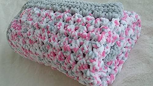 Paquete de 2 madejas Himalaya Dolphin Baby Colors, cada madeja de 3.53 oz3,5 onzas, 120 mt 132 yardas, hilo súper voluminoso, hilo para manta, hilo