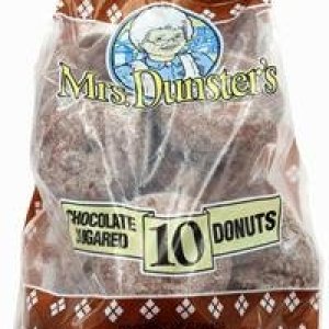 Mrs Dunsters Donuts – Paquete de 2 (chocolate azucarado) Mrs Dunsters Donuts – Paquete de 2 (chocolate azucarado)