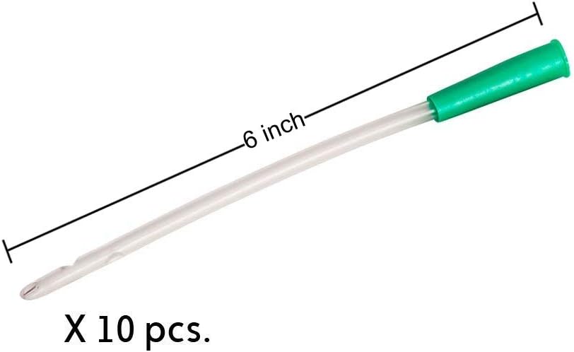 HealthAndYoga(TM) Suministros para enema  Corto 5.9 in sin molestias, puntas de colon de grado médico  Extremo redondeado flexible para inserción
