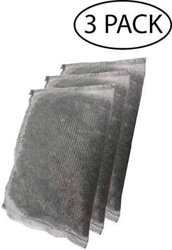 Carbón súper activado de alta calidad, paquete de 3 bolsas de 4 onzas, se adapta a AquaClear 70