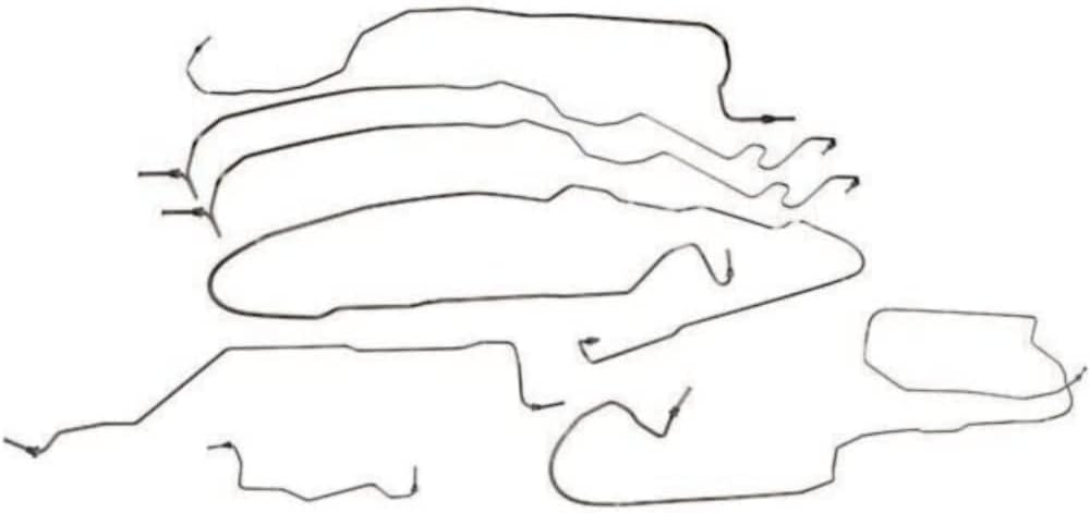 Kit de línea de freno para camión – (acero inoxidable), se envía desde Estados Unidos