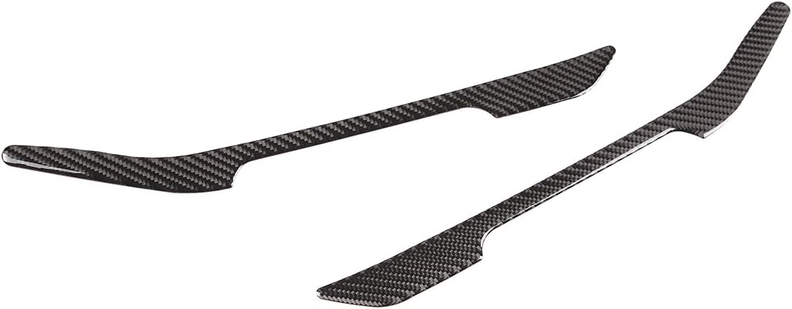 Adhesivo para interruptor de ajuste de asiento de automóvil, decoración de fibra de carbono suave real, apto para Toyota Supra GR A90 A91 MK5