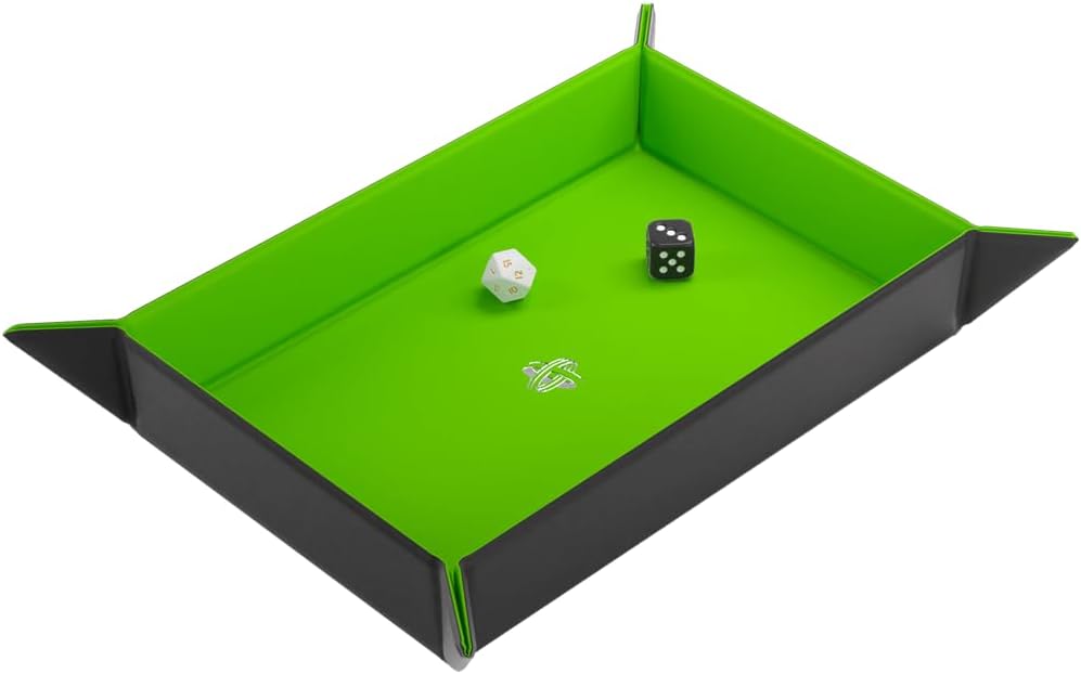 Bandeja magnética para dados – Toma el control de tu rollo! Bandeja de dados compacta y versátil para juegos de mesa y juegos de mesa, forma