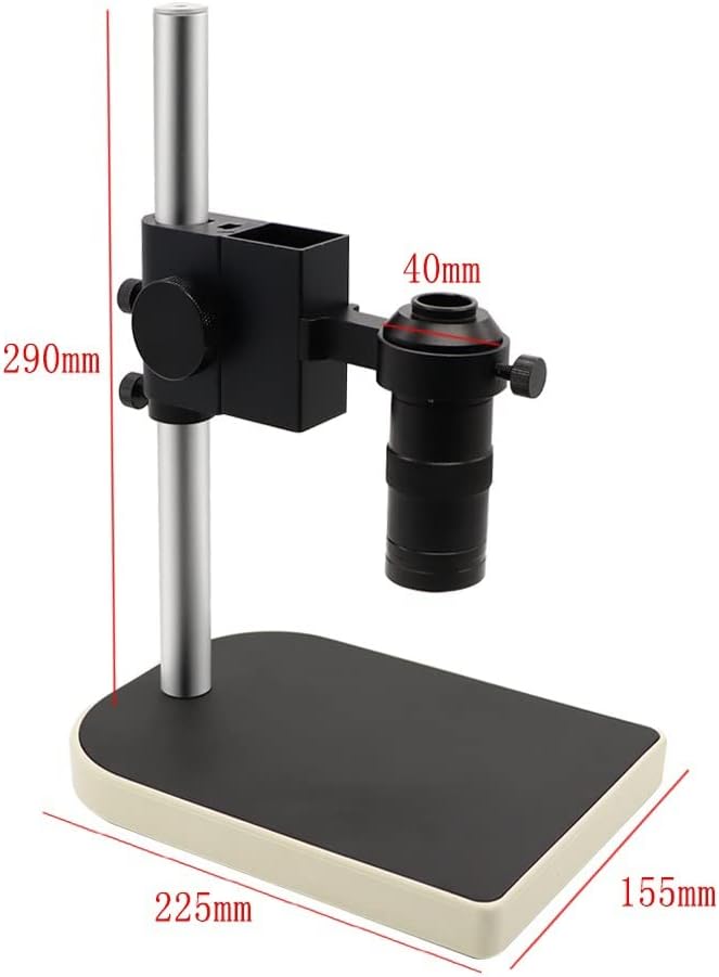 Microscope Accessories Kit for Adult 1080P 38MP HDMI USB Electronic Video Industrial Microscope Camera 130X C Mount Lens 56 LED Lamp Soldering