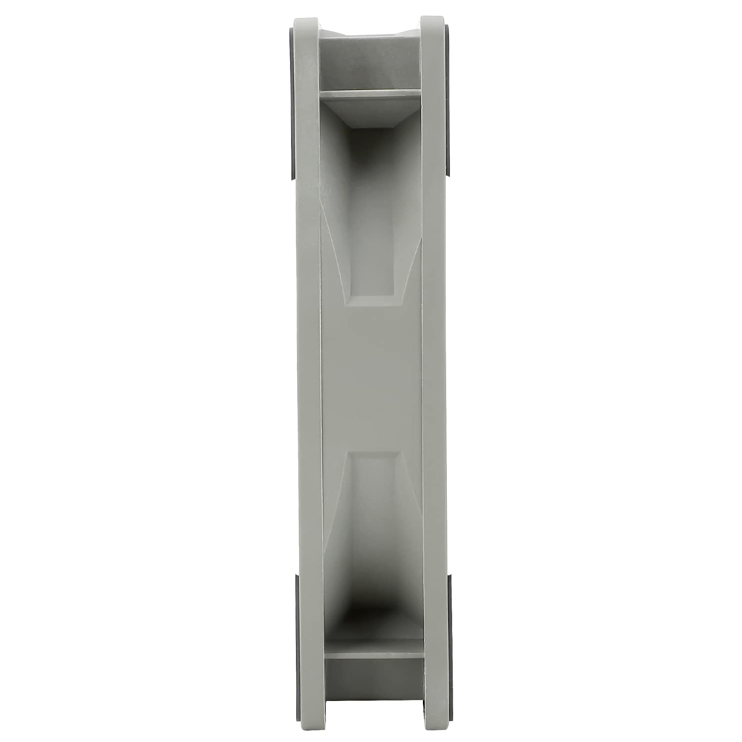 Thermalright Ventilador de CPU TL-G12 de 4.724 in, ventilador de carcasa de computadora, ventilador silencioso de PC PWM de 4 pines, 1500 RPM,