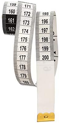 Cotchear 2m79inch cinta métrica regla de medición corporal costura sastre durable suave regla plana centímetro metro cinta métrica de costura