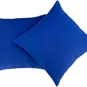 TALOR Paquete de 2 fundas de almohada de lujo impermeables para interiores y exteriores, de 18 x 18 pulgadas, fundas modernas para jardín, casa de TALOR Paquete de 2 fundas de almohada de lujo impermeables para interiores y exteriores, de 18 x 18 pulgadas, fundas modernas para jardín, casa de