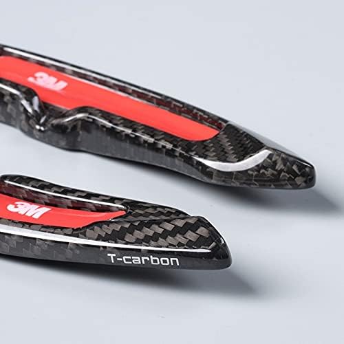 Extensiones PDK de paleta de cambio de fibra de carbono real compatibles con Porsche 911 718 918 918 Macan Cayenne GT3