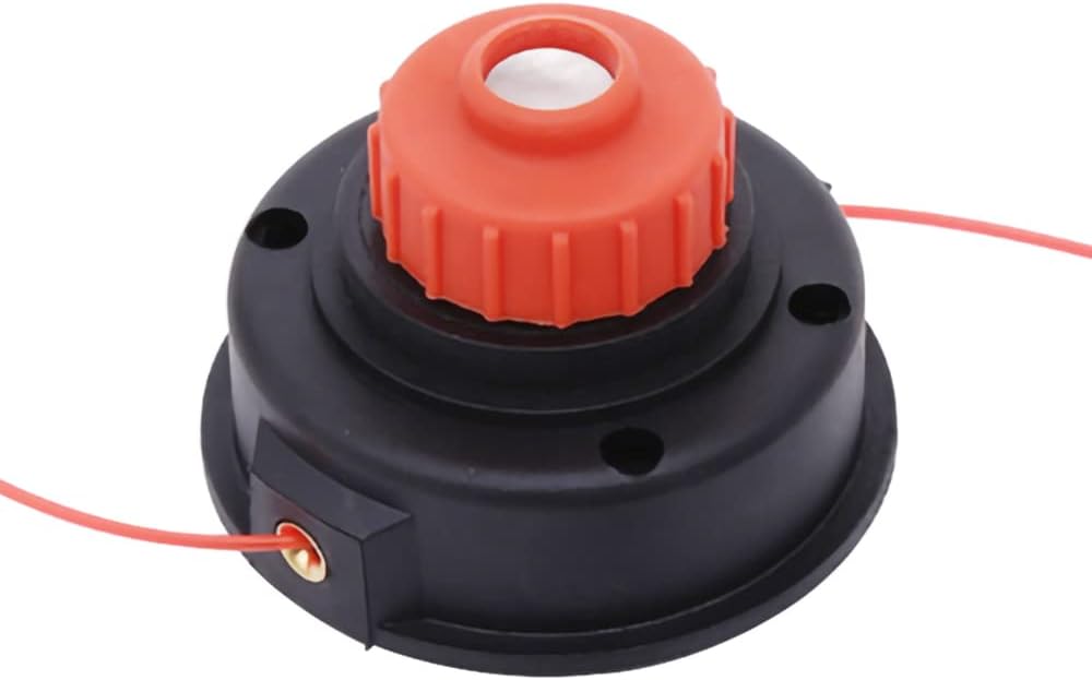 Realman Cabezal recortador con retenedor de carrete para Homelite F3040 F3050 GST18 HBC18 HBC28 HBC30i HLT15 HLT16 SX135 UT15152 UT15160 UT15170