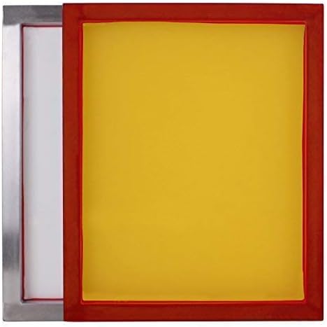 Impresión de visualización Marcos de aluminio al 18″ x 20″ con 230Malla (2unidades), color amarillo