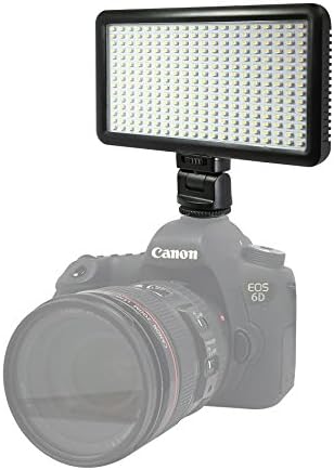 Synergy – Kit de iluminación digital compatible con cámara digital ZEISS ZX1, ultra delgada LED 300 modelo LED 300, kit profesional de luz de fotos