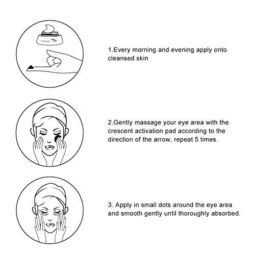 VIIcode T2 O2.5 Crema de Ojos Oxígeno para Ojeras y Arrugas – Reduce la hinchazón, patas de gallo, líneas finas y bolsas