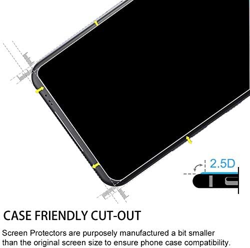 Protector de pantalla trasera para iPhone 13 Mini 2 unidades con protector de lente de cámara 2 unidades, vidrio templado antiarañazos, dureza 9H,