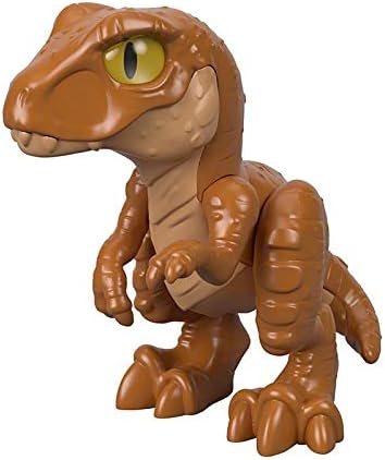 Imaginext Jurassic World T Rex Dinosaur + Imaginext Jurassic World Raptor Figures GIFT SET Paquete