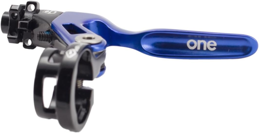 Box One Genius – Palanca de freno BMX con abrazadera, tres palancas de freno reversibles de punto en V forjado en frío, alcance ajustable para