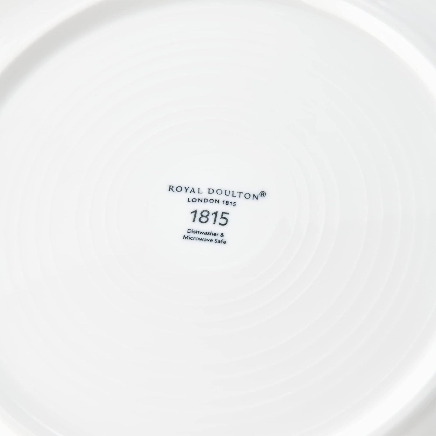 Royal Doulton 1815 Pure – Juego de vajilla de 12 piezas, 12 piezas, color blanco