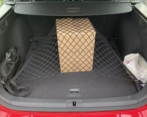 Red de carga organizadora de maletero para Volkswagen ID.4 2021-2023, red de carga estilo piso para SUV camión, organizador de maletero de automóvil