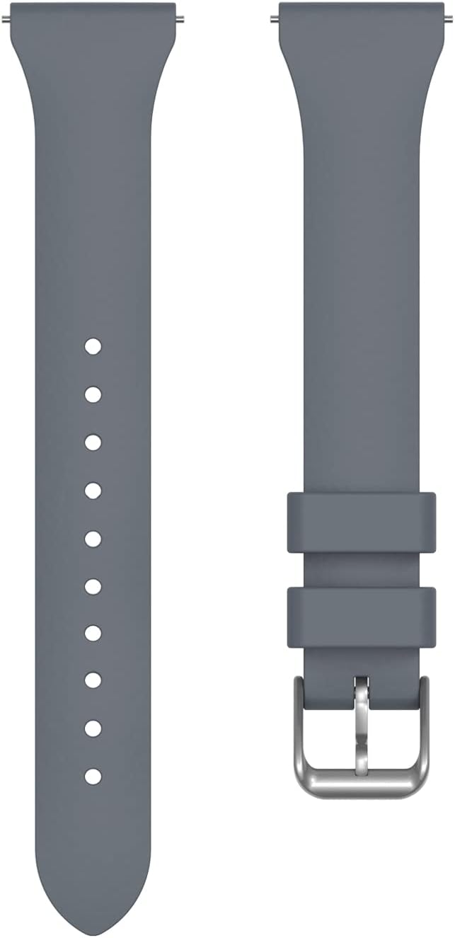 E ECSEM Paquete de 6 correas compatibles con Dbasne TS29 pulseras de repuesto de silicona coloridas, correas de liberación rápida para reloj