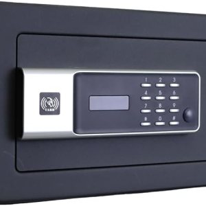 Protex H4-2043ZH-BLACK – Caja fuerte personal con apertura de 3 vías Llave de emergencia, funciona con tarjeta, teclado digital. Luz interior LED, Protex H4-2043ZH-BLACK – Caja fuerte personal con apertura de 3 vías Llave de emergencia, funciona con tarjeta, teclado digital. Luz interior LED,