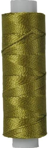 Threadart Hilo de algodón perlado  Carretes de 75 yardas tamaño 8  Algodón Perle para pulseras de la amistad, ganchillo, Hardanger, punto de cruz,