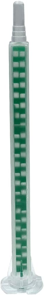 CosmoMix – Punta de tubo de boquilla mezcladora estática cuadrada, boquilla de mezcla de epoxi, punta de cartuchos adhesivos para aplicador manual,