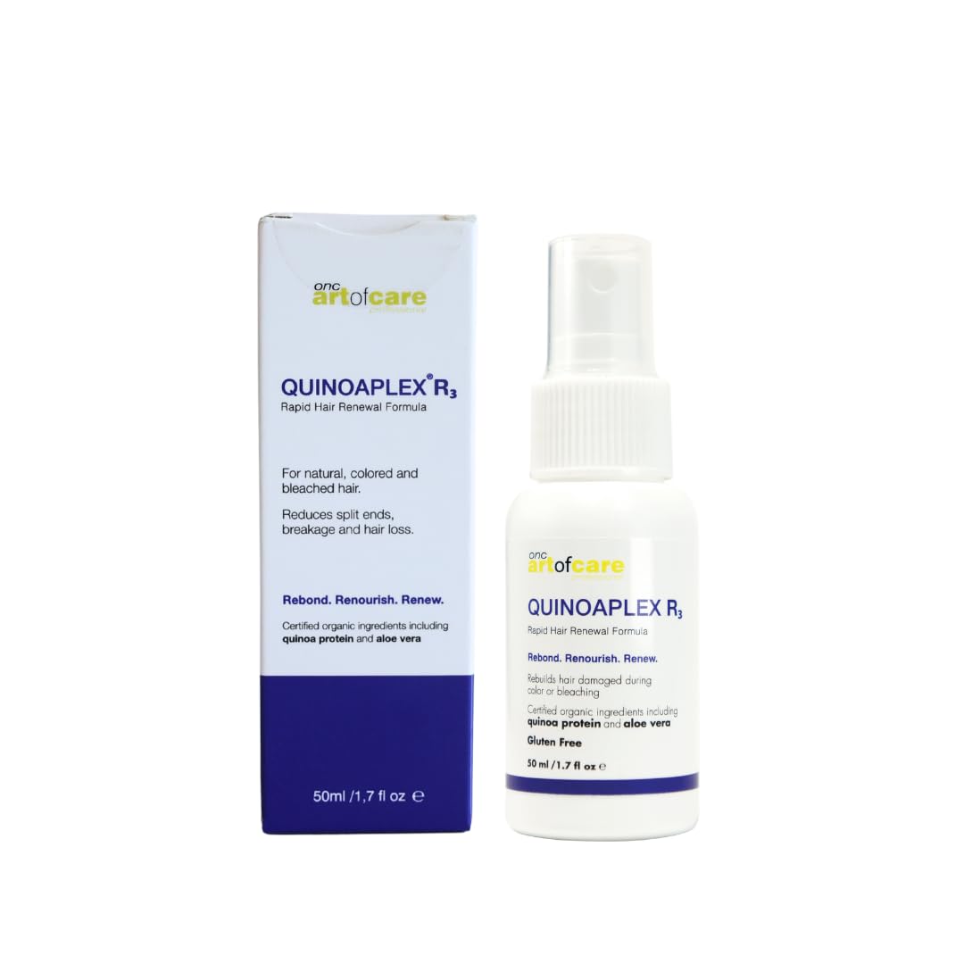 R3 Rapid Hair Renewal Formula 50 mL  1.7 fl. oz. con proteína orgánica de quinua y aloe vera
