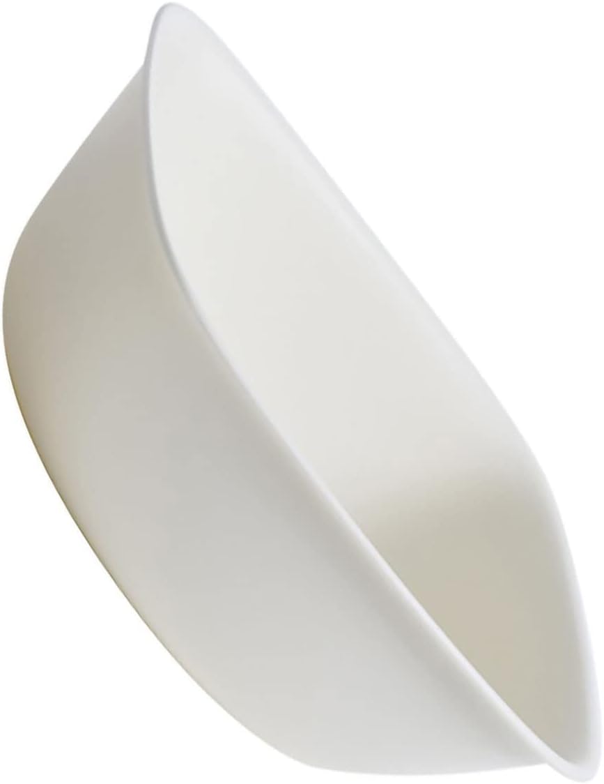 Lavabo portátil para lavar, lavabo multiusos de plástico, bandeja apilable de frutas y verduras para limpieza (S, blanco)