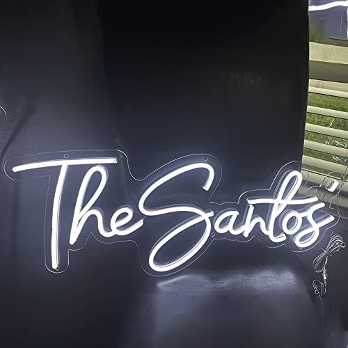 WMAT Letreros de neón LED personalizados para decoración de pared de dormitorio, letreros de neón personalizados para bodas, fiestas de cumpleaños o