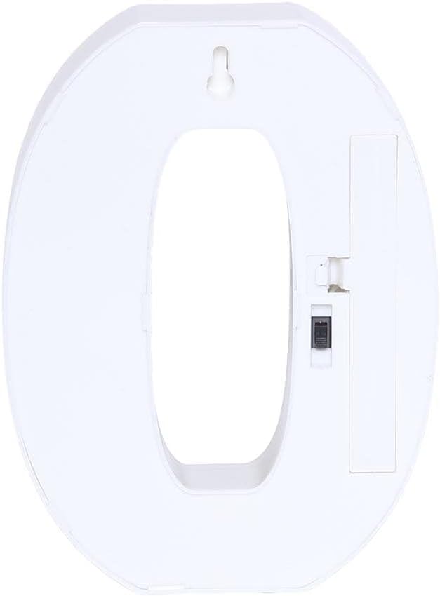 Efavormart – Letras de marquesina dorada 3D de 6 pulgadas, 5 letras LED iluminadas, color blanco cálido, 0