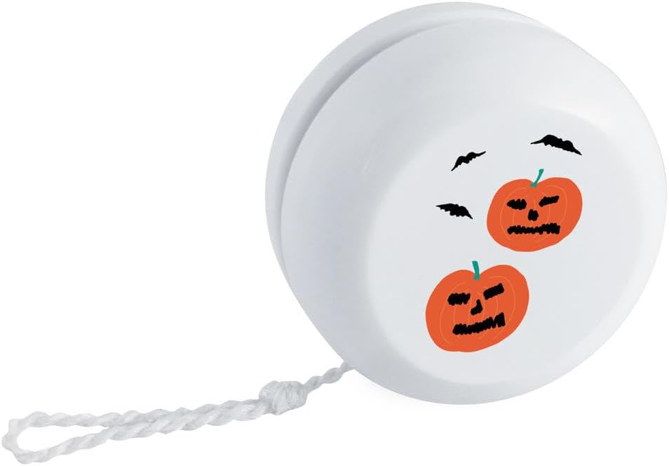 ‘Pumpkins and Bats’ Retro Style Yo-Yo (YY00037153)