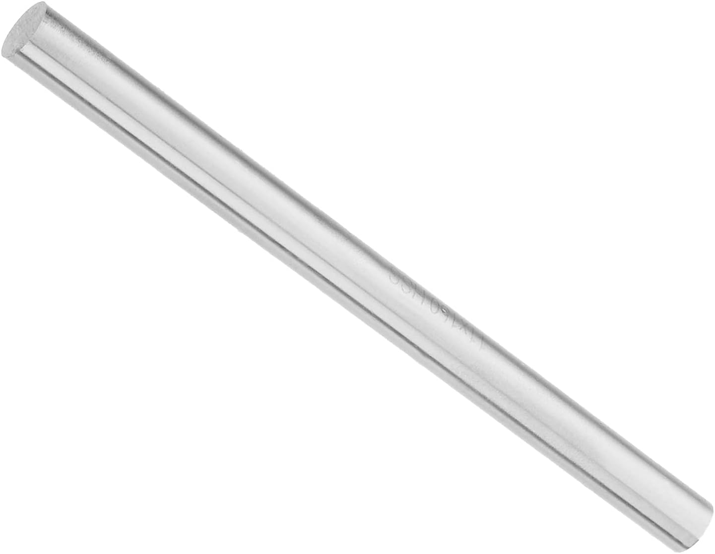 Auniwaig 2 varillas de acero redondas HSS, 0.433 in de diámetro de barra de torno de 5.906 in de largo, para engranajes de eje, taladradora, máquina