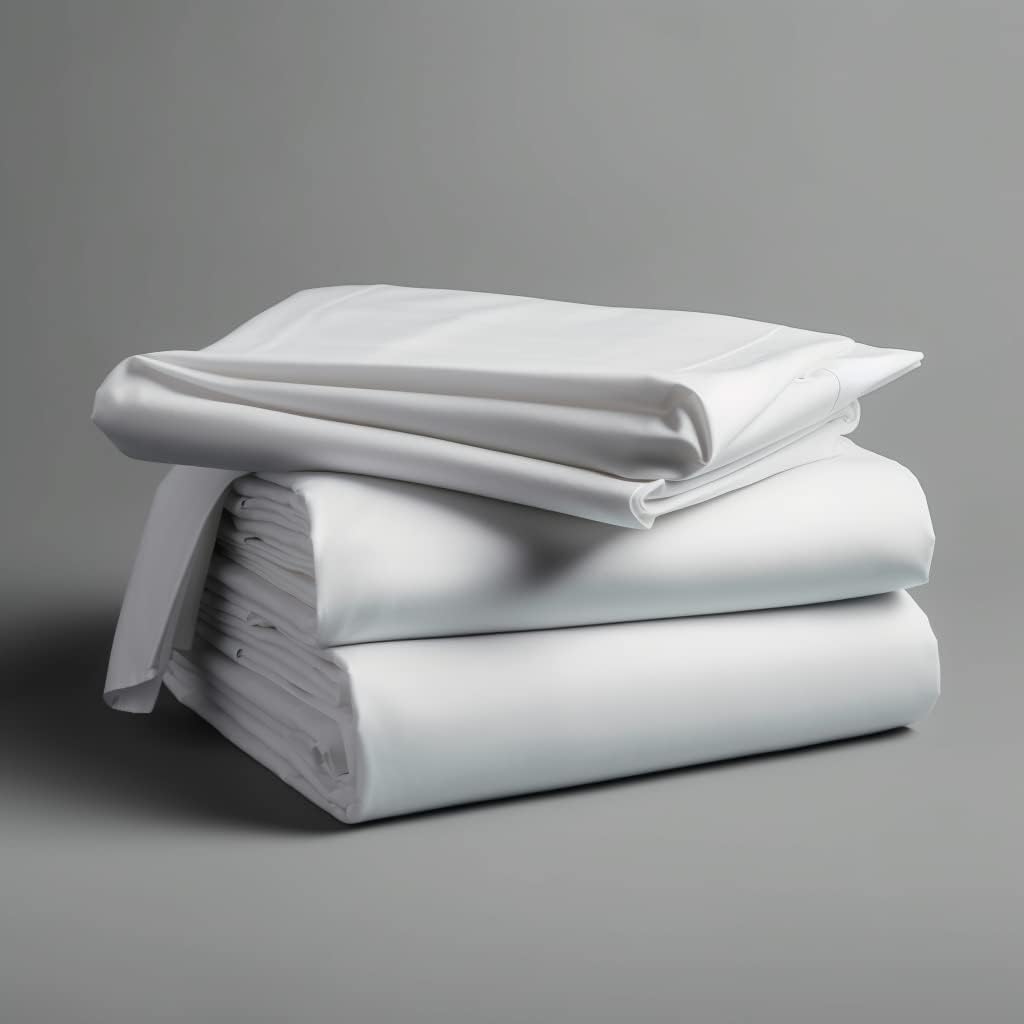 Lunar – Pure 100 Percent Rayon Derived from Bamboo Bed Sheet Set wCorner Straps, for Hot Sleepers, Soft, Lightweight, Extra Deep Pockets 18 (One